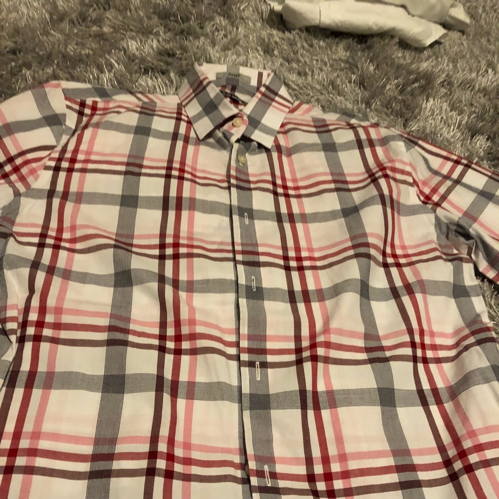 Express Fitted Button Down Size M For Men - image 2